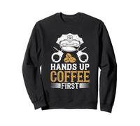 Hands Up Coffee Primer oficial de policía Departamento de policía Sudadera