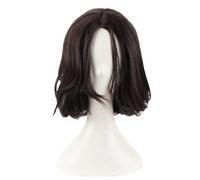 Handsome Men Natural Wig for Cosplay Wig Black Short Wavy-hair Wig