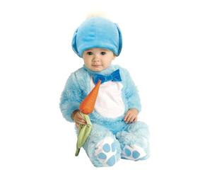 Handsome- Precious Little Rabbit Infant and Toddler Costume Rubies Generic Conejito Disfraces para bebés y niños pequeños, sólido, Color azul, 0-6 Meses (Rubie's 885351)
