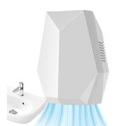 Handtrockner Badezimmer Gewerblich | Automatischer Elektrischer Wandtrockner Bohrfrei | Schnelltrockner - ABS 23x18,5x7cm 90m/s 45°C 5 Sek Dunkelgrau Weiß | Automatisch Leise Hygienisch | Hotel Zuhau