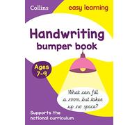 Handwriting Bumper Book Ages 7-9: Ideal for home learning (Collins Easy Learning KS2)