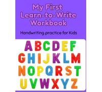 Handwriting Practice for Kids Age 3-5: ABC's Handwriting Book