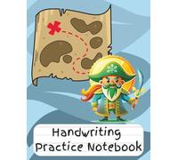 Handwriting Practice Notebook Pirate Cover: 200 Page Wide Dotted Line Journal for Handwriting Practice | Blank Pages | For Kids | Writing Practice | 8.5x11 inches