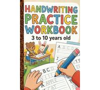 Handwriting Practice Workbook for Kids Ages 3-10 Learn Letters, Words & Sentences | Improve Pen Control, Writing Skills & Confidence