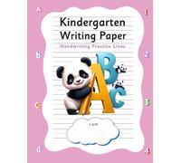 Handwriting Workbook for Kids Ages 3-5 - Letters and Numbers: Preschool and Kindergarten Writing Practice with Dotted Lines and Creative Motor Skills Activities