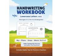 Handwriting Workbook: Lowercase Letters a-z for Kids Ages 4-6 | Pre-K & Kindergarten