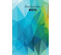 Handwritten Note: 5.24 x 22.86 cm Large Hardcover Notebook, 120 Pages, Colourful Cover