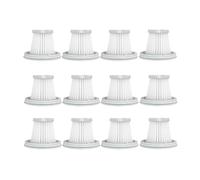 Handy Aspiradora Home Car Mini Piezas De Repuesto Filtro Inalámbrico, Compatible Con Xiaomi, Compatible Mijia SSXCQ01XY H13(12 filters)
