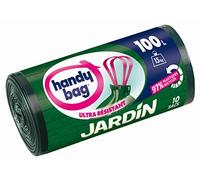 Handy Bag Bolsa de basura para jardín, muy resistente, 10 bolsas de 100 l