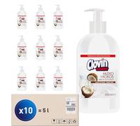 Handy Eco jabón de manos líquido leche y coco 500 ml Pack de 10