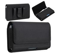 Handy Gürteltasche Herren für iPhone 17 16 15 14 13 12 11 Pro, XR, 6.1" Magnetverschluss Handyholster mit IDKartenhalter Tasche Geldbörse Universal Handytasche Gürtel Handyhülle Schutzhülle Case