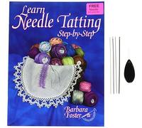 Handy Hands Learn Needle Tatting Step by Step - Kit para Aprender a Bordar (Agujas nº 7, 5-0, 3-0 y enhebrador)