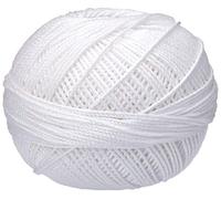 Handy Hands Lizbeth Cordonnet - Algodón (talla 3), color blanco nieve