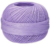Handy Hands Lizbeth Hilo de algodón premium, tamaño 40, morado Iris Light