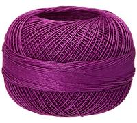 Handy Hands Lizbeth Premium - Hilo de algodón, Talla 40, Color Violeta y Rosa Oscuro