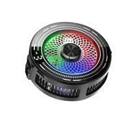 Handy Kühlventilator - Leiser Magnetclip Mit Temperaturdisplay, 3-Stufen Temperaturkontrolle Kühlpad Mit Bildschirm, Magnetische Halterunge | Für Draußen Auto Zuhause Frauen Männerer