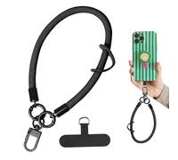 Handy Lanyard - Anti-Verlust Smartphone Handschlaufe Mit Befestigungslasche | Strapazierfähige Handgelenksschlaufe Für Mobiltelefone, Leichte Handy Halterung | Bequemes Telefonband Zubehör Für Damen H