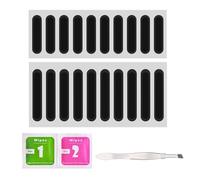 Handy Lautsprecher Staubschutz Aufkleber - Juego de 20er Netz de alta densidad | Staubdicht & Wasserdicht para teléfonos inteligentes y tabletas, Inklusive Pinzette y Reinigungstüchern (10/10 Kurz)