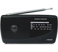 Haeger - PR-TRI.002A radio Portátil Negro