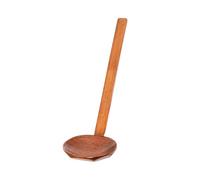 Handy Serving Spoon - Wooden Soup Spoon ¦ Long Handle Serving Ladles, Wooden Cooking Utensil for Soup Servings, Ergonomic Utensils for Broth Servings, Noodle Spoons with Heat-Resistant Handle