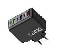 Handy-Wandladegeräte,-C-Ladeblock | 120W Ladeblockwürfel - Multiport-Wandladegerät-Hub, Tragbarer Ladeblockwürfel Mit 3 C Und 3 A Für Telefone, Tablets