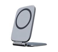 Handyhalterung Magnet - Ultra-Schlank | Kfz-Halterung - Magnetic Desk Phone Stand - Smartphone Halter für Auto Dashboard LKW SUV Büro Gym Rutschfest Verstellbar Schwarz Metall 1er Pack 2026 Neu