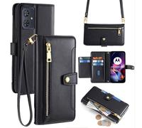 Handykette Motorola Funda Con Banda para Móvil Superficie Tarjetas Cuero Hombro