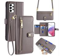 Handykette para Samsung Galaxy A53 Funda Con Banda Casilas Tarjetas Polipiel