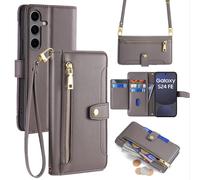 Handykette para Samsung Galaxy S24 FE Funda Con Banda Funda para Móvil en Gris