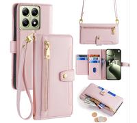Handykette Xiaomi 14T Funda Con Banda para Móvil Superficie Tarjetas PU De Cuero