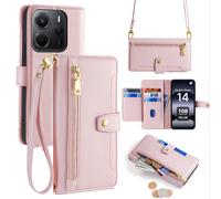 Handykette Xiaomi Note 14 4G Con Banda Funda para Móvil Casilas Tarjetas PU Piel