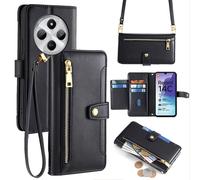 Handykette Xiaomi Redmi 14C Funda Con Banda para Móvil Casilas Tarjetas Polipiel