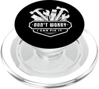 Handyman Funny Don't Worry I Can Fix It Fontanero Electricista PopSockets PopGrip para MagSafe