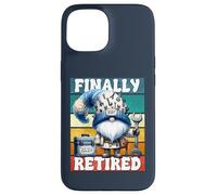 Handyman Retirement GNOME Craftsman Daddy Is Finally Retired Carcasa para iPhone 15