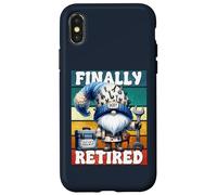 Handyman Retirement GNOME Craftsman Daddy Is Finally Retired Carcasa para iPhone X/XS