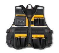 Handymen Chaleco de Red Transpirable Con Seguridad Reflectante Proporciona Múltiples Bolsillos Para Organizaciones De Herramientas Ingenieros Del Sitio