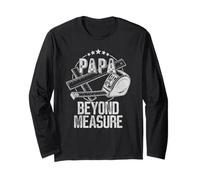 Handymen Dad Papa Beyond Measure Husband Juego de Palabras Manga Larga