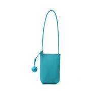 Handytasche 11 * 5 * 17.5cm Handy Tasche pu leder umhängen damen Handy Umhängetasche Klein Crossbody Schultertasche beach bag für Strand Einkaufen Wandern Camping Kreditkarte Schlüssel, azul, 11*5