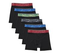 Hanes Boys 'Big Rendimiento Tween Boxer Boxer Pack X-Temp Mesh STRING ARSE APAOS 6 Pack-6 Pack Medium Medium