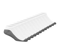 Hanes Calcetines de Corte bajo MAX Cushion para Hombre, 6 y 8, Blanco-Paquete de 12, 12-14 (Pack