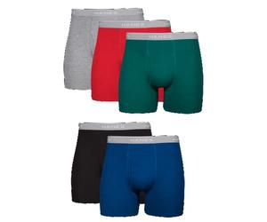 Hanes Calzoncillos Boxer TAGLESS para hombres, colores surtidos, paquete de 4, surtidos, medianos