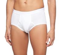 Hanes Calzoncillos clásicos sin etiqueta para hombre, color blanco, paquete de 7, talla L