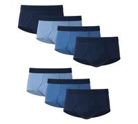 Hanes Calzoncillos, Ropa Interior Suave Que Absorbe la Humedad, sin Etiquetas, Paquete de 7, Surtido Azul, XL (Pack de 7) para Hombre