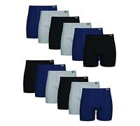 Hanes Boxershorts Ohne Etikett mit Stoffbezogenem Bund - Mehrere Packungen Erhältlich Ropa Interior de Hombres, Pack de 12, Surtidos, S