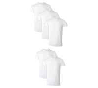 Hanes Men's Moisture-Wicking Crewneck Performance Undershirt, 5-Pack Camiseta, Blanco, L (Pack de 5) para Hombre