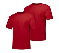 Hanes Camiseta para Hombre, Rojo Oscuro, XXL/Alto