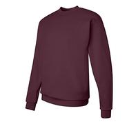 Hanes ComfortBlend® EcoSmart Crew - Sudadera para hombre (talla XL), color marrón