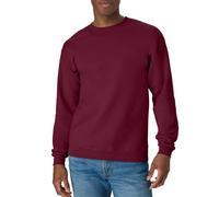 Hanes, Ecosmart Fleece Crewneck Sweatshirt, Big & Tall Available, Single Or 2-Pack Sudadera, Granate-1 Paquete, Small para Hombre