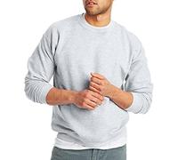 Hanes Ecosmart Fleece, Pullover Crewneck Sweatshirt, 1 Or 2 Pack Sudadera, Ceniza-1 Paquete, 5X-Large para Hombre