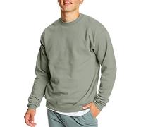 Hanes Sweatshirtecosmart Sudadera Ecosmartecosmart, Moletom, Ecosmart, Verde Eslavado, L para Hombre